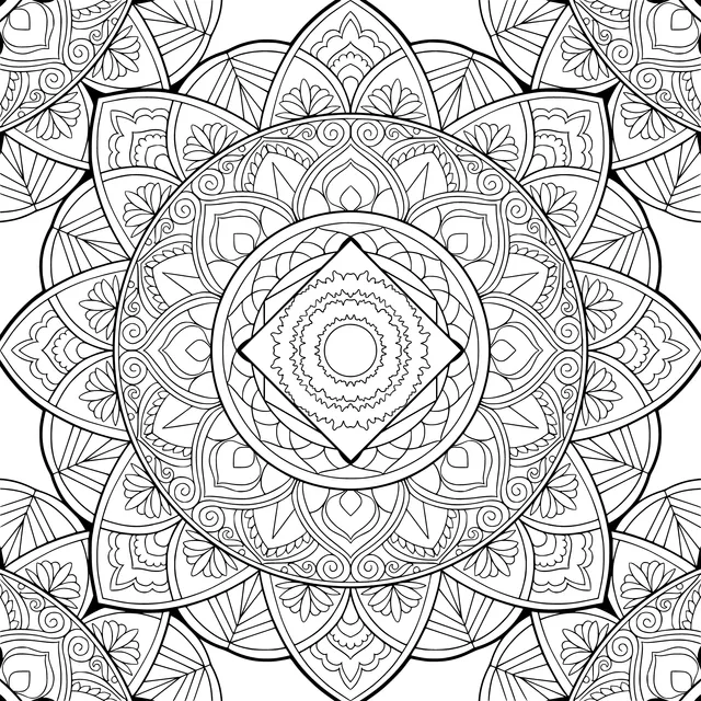 Colorful Mandala Pattern