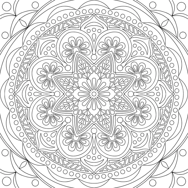 Colorful Mandala Pattern