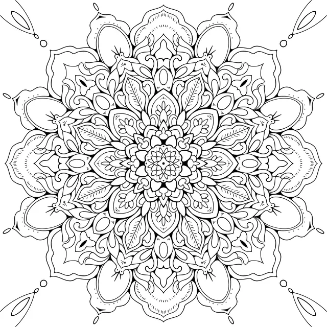 Colorful Mandala Pattern