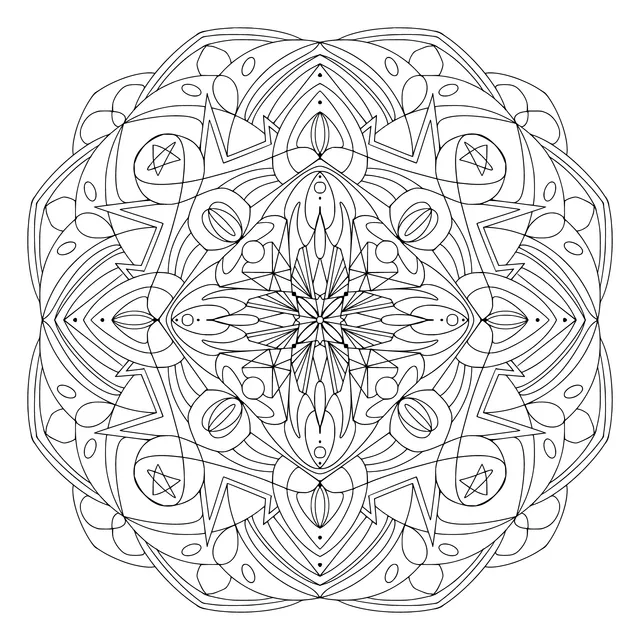 Colorful Mandala Pattern