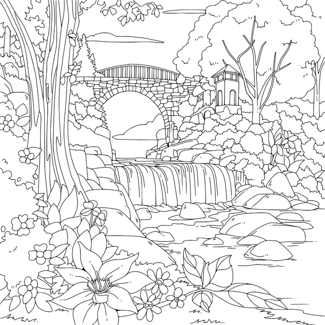 Picturesque Natural Landscape