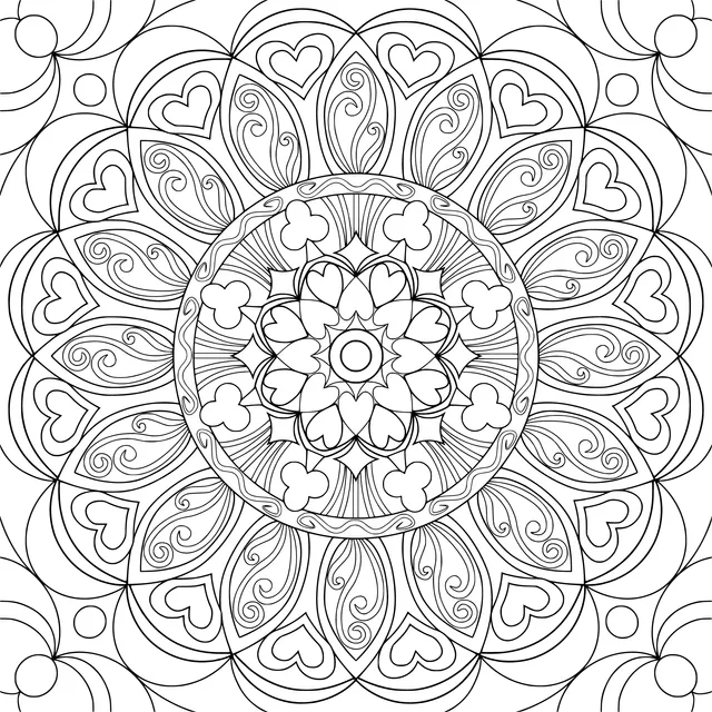 Colorful Mandala Pattern