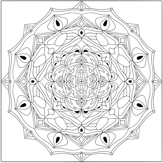 Colorful Mandala Pattern