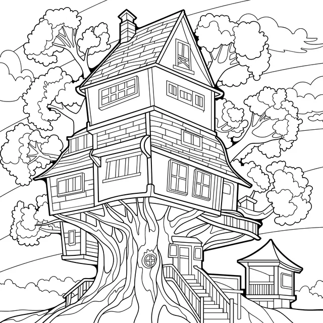 Fantastic Tree - House