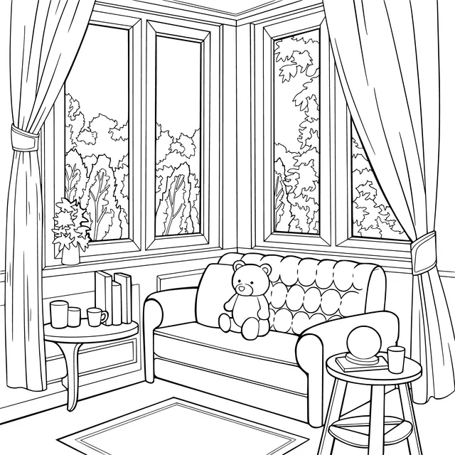 Cozy Window - side Resting Nook