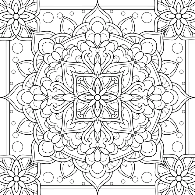 Colorful Mandala Pattern