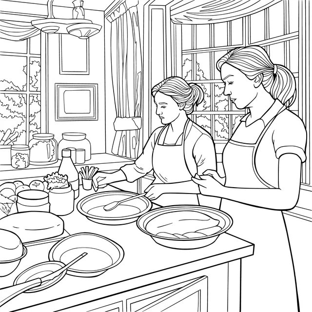 Cooking Time in the Kitchen
