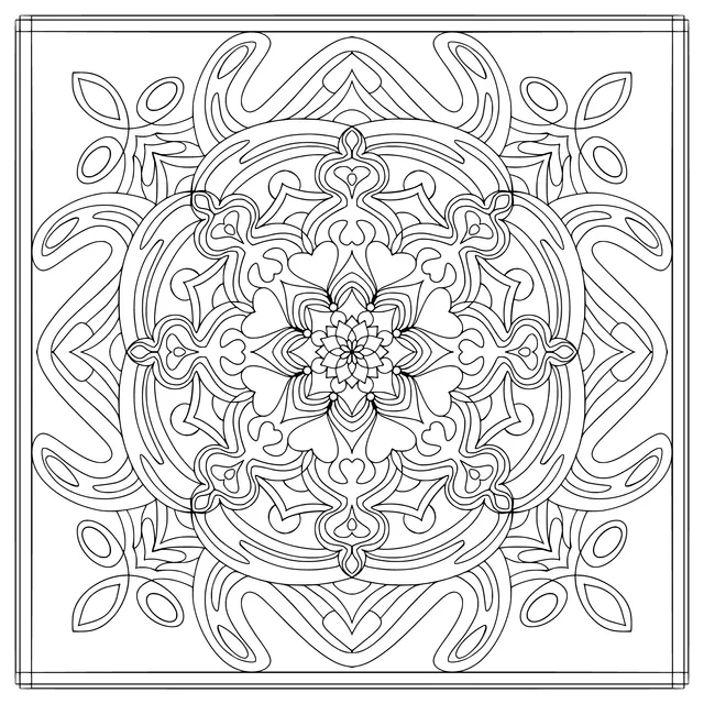 Exquisite Mandala Pattern