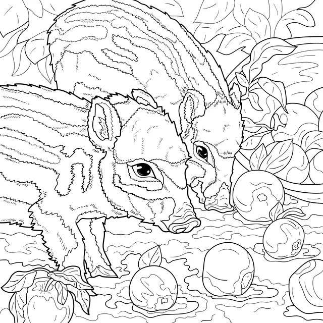 Wild Boars and Apples