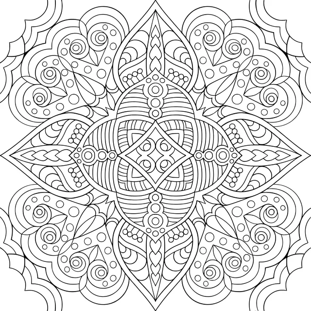 Colorful Mandala Pattern