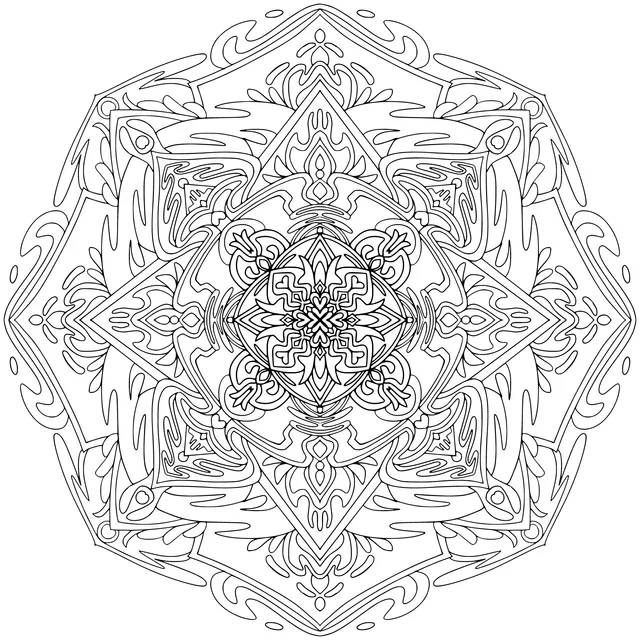 Colorful Mandala Pattern