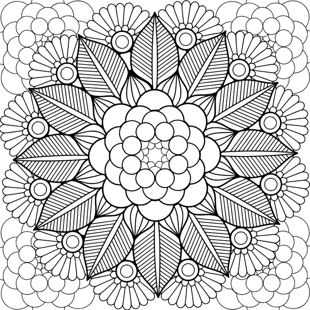 Colorful Mandala Pattern