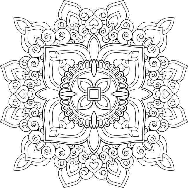 Exquisite Mandala Pattern