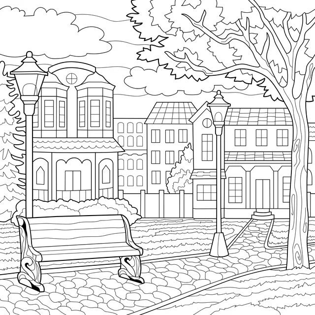 Quiet Neighborhood Park
