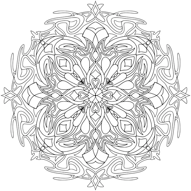 Colorful Mandala Pattern