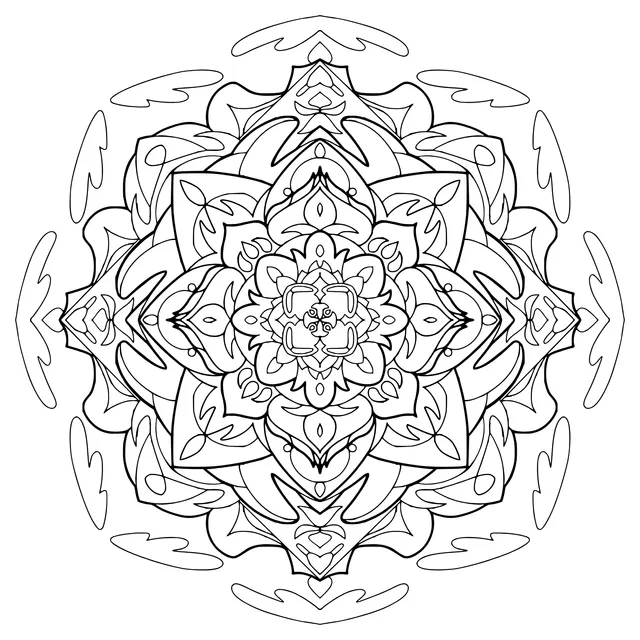 Exquisite Mandala Pattern