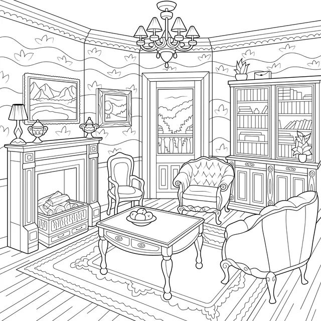 A Cozy Corner of the Living Room