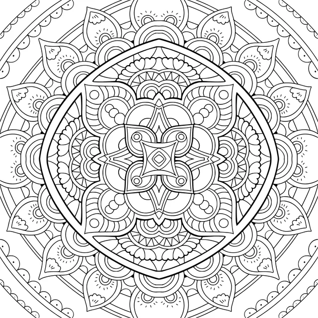 Colorful Mandala Pattern