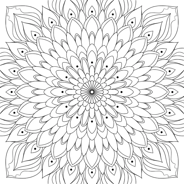 Colorful Mandala Pattern