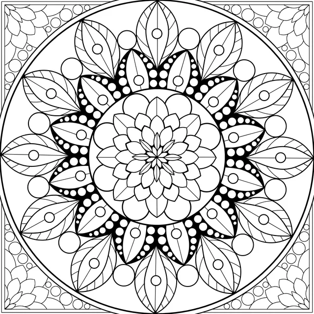 Colorful Mandala Pattern