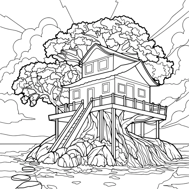 Fantastic Tree - house