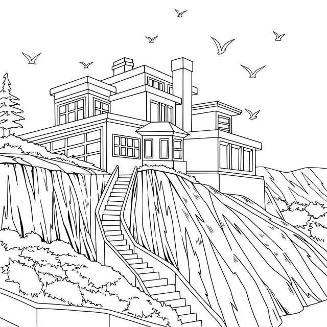 Mansion on the Cliff