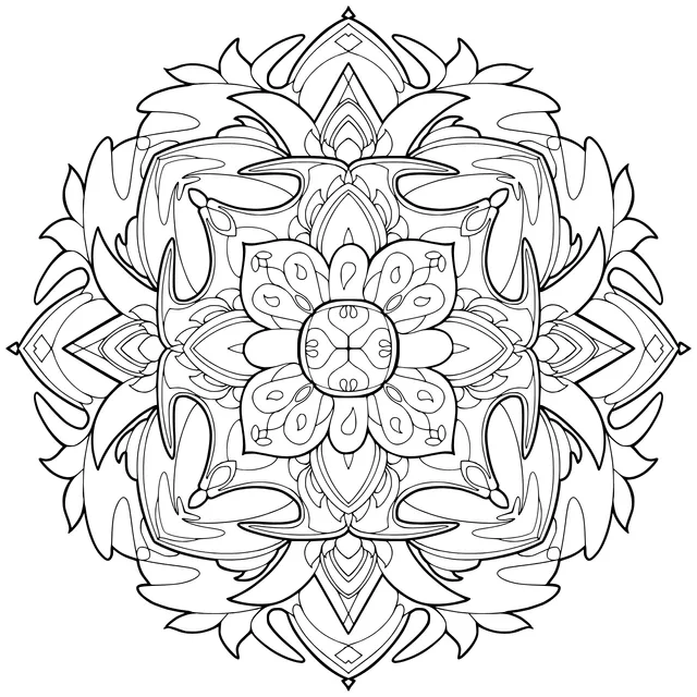 Colorful Mandala Pattern