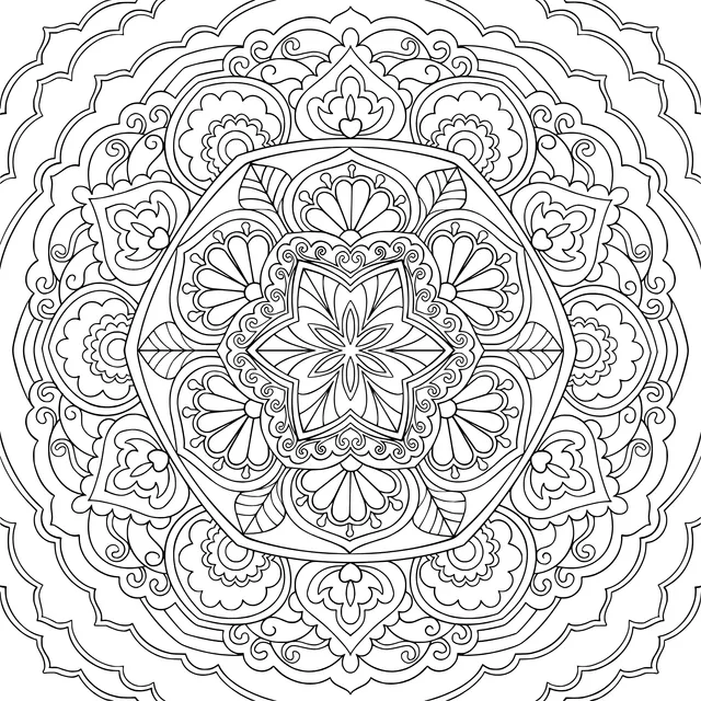 Colorful Mandala Pattern
