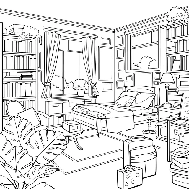 Cozy Reading Bedroom