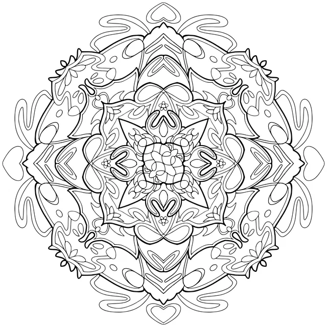 Exquisite Mandala Pattern