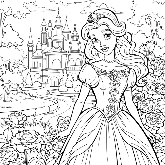 Princess in the Garden