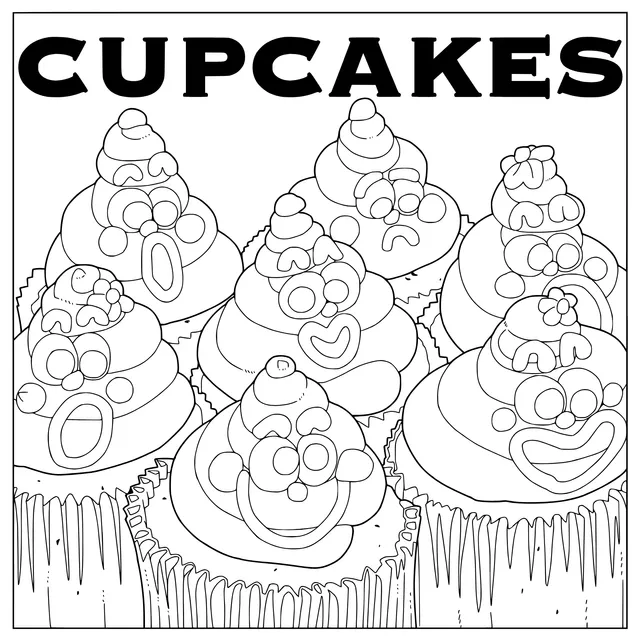 Cartoon Cupcakes