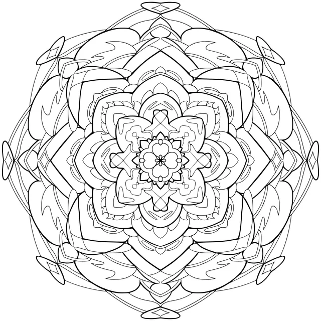Colorful Mandala Pattern