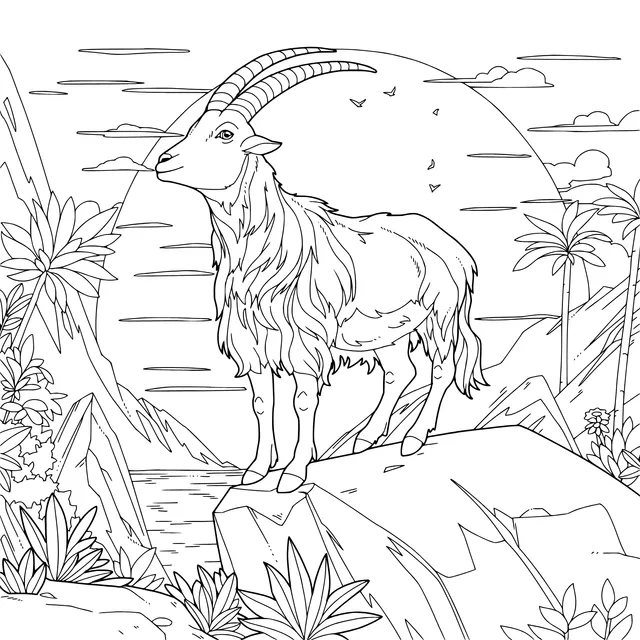 Goat on the Rock