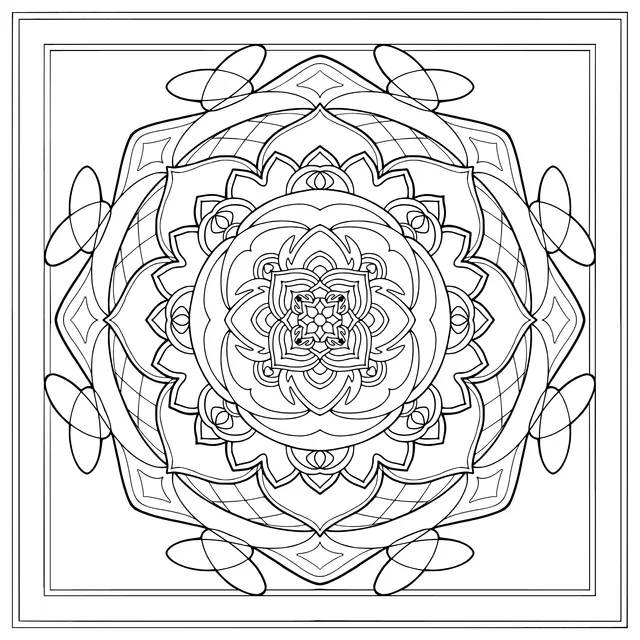 Colorful Mandala Pattern