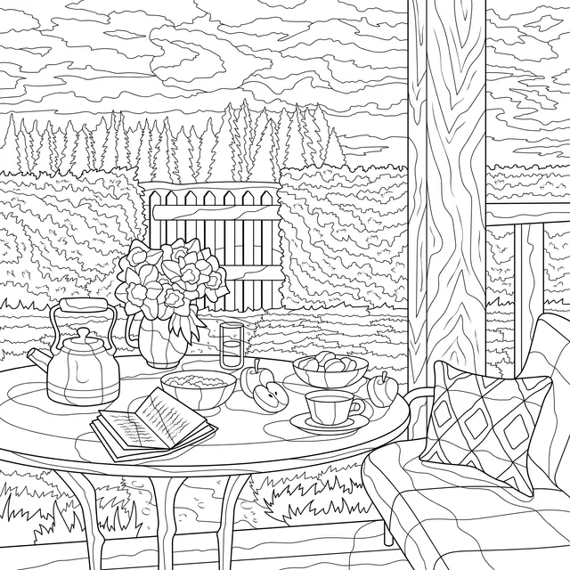A Cozy Outdoor Leisure Time
