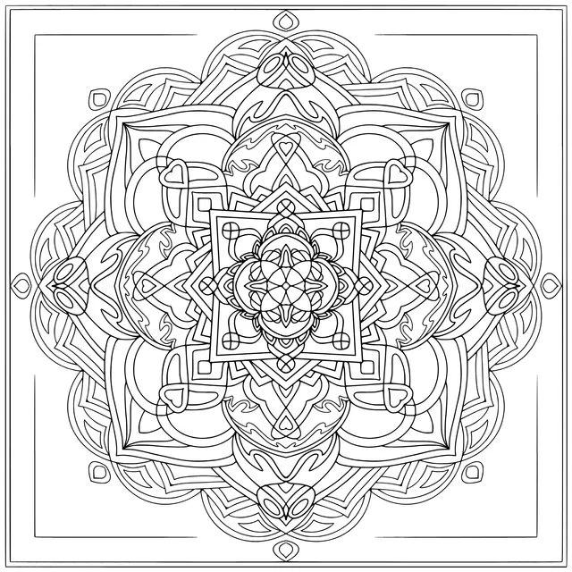 Colorful Mandala Pattern