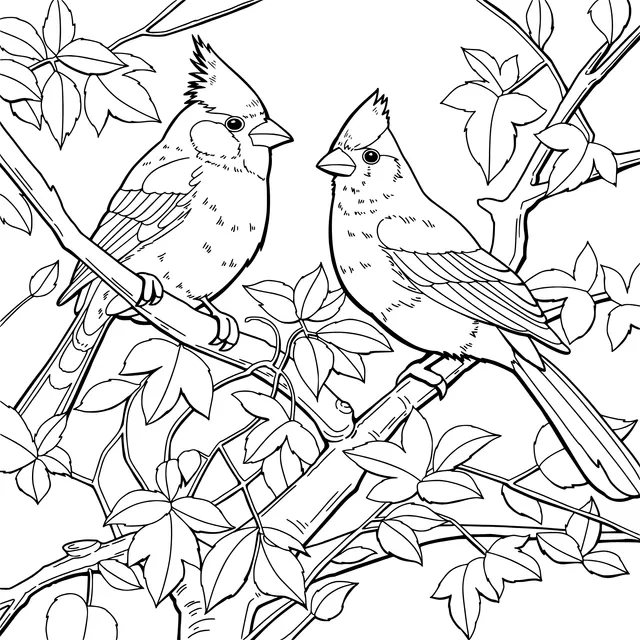 Two Birds on the Branch