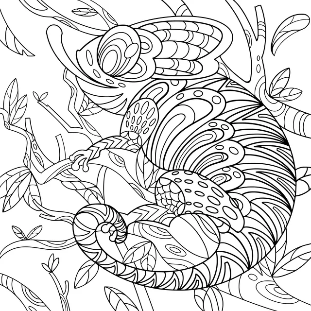 Colorful Chameleon