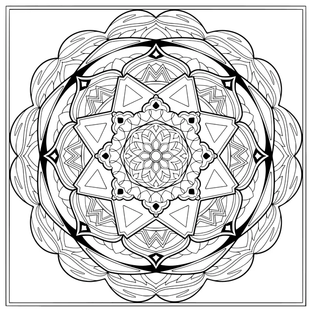 Colorful Mandala Pattern