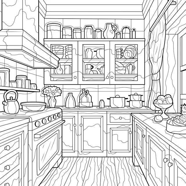 Colorful Kitchen