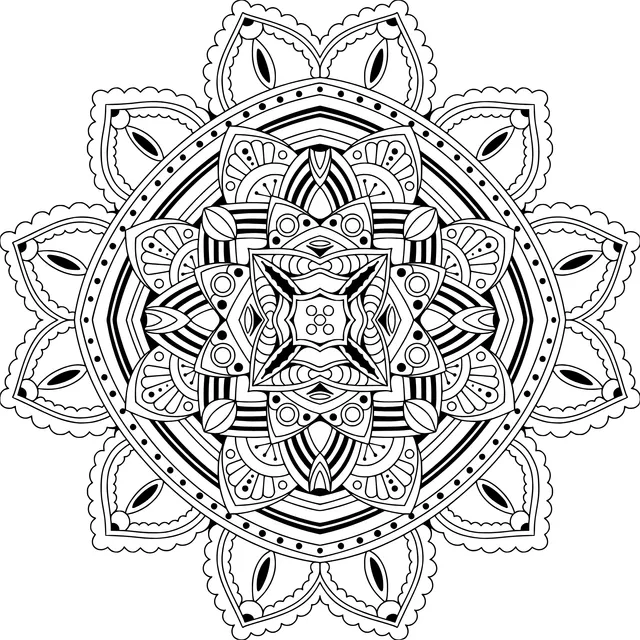 Exquisite Mandala Pattern