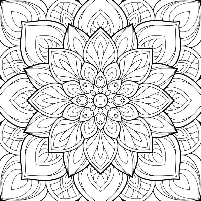 Colorful Mandala Pattern