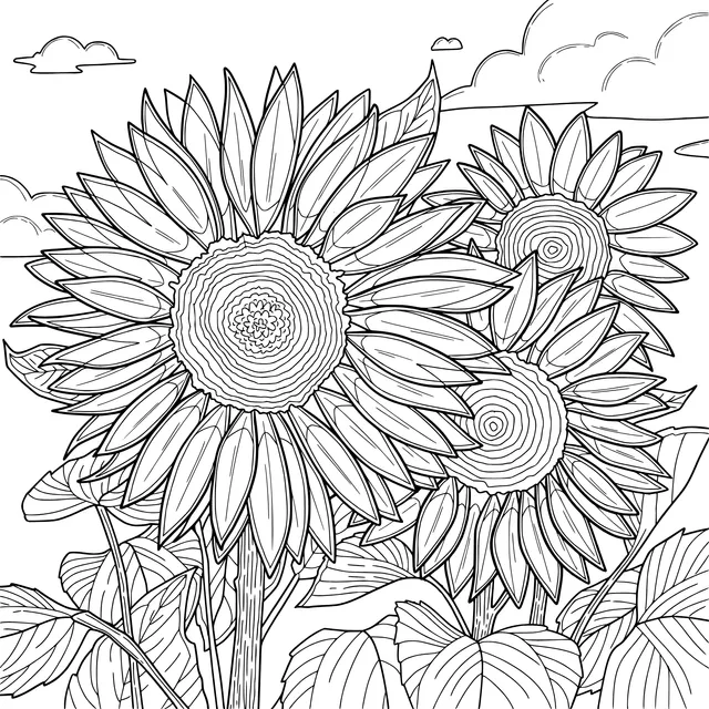 Beautiful Sunflowers