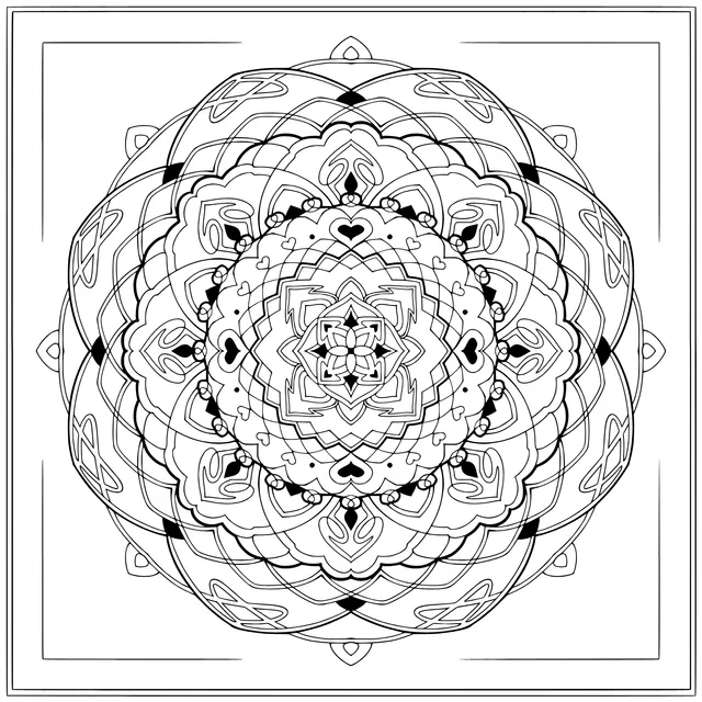 Exquisite Mandala Pattern