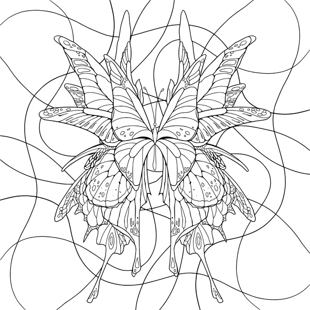 Dreamy Butterfly Pattern