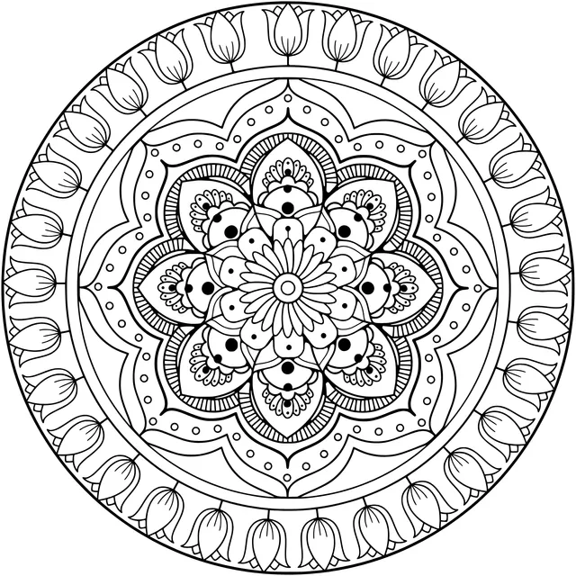 Colorful Mandala Pattern