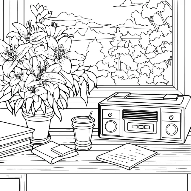 A Cozy Corner by the Window