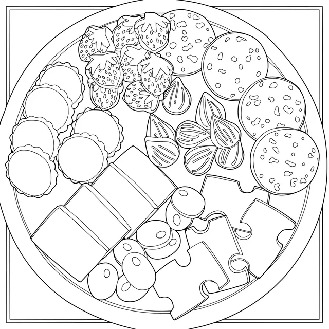 Delicious Snack Platter