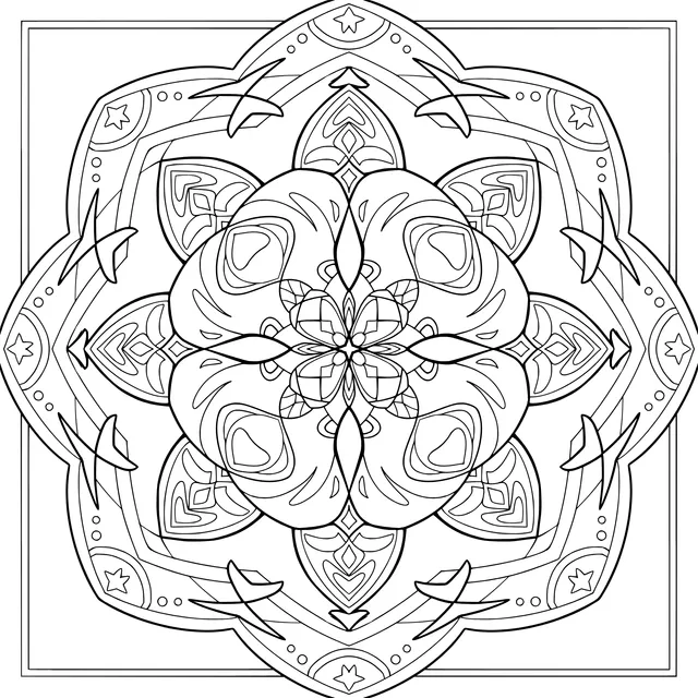 Exquisite Mandala Pattern
